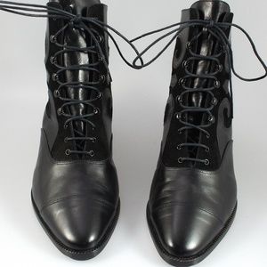 Peter Fox, Italian Designer Low Lace-up Boots